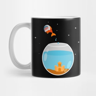 Astronaut Fish Mug